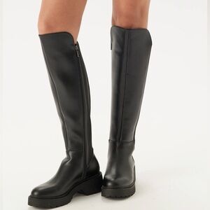 Steve Madden Black Over the Knee Boots